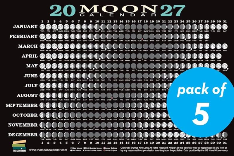 2027 Moon Phases Calendar: Your Ultimate Guide to Lunar Cycles