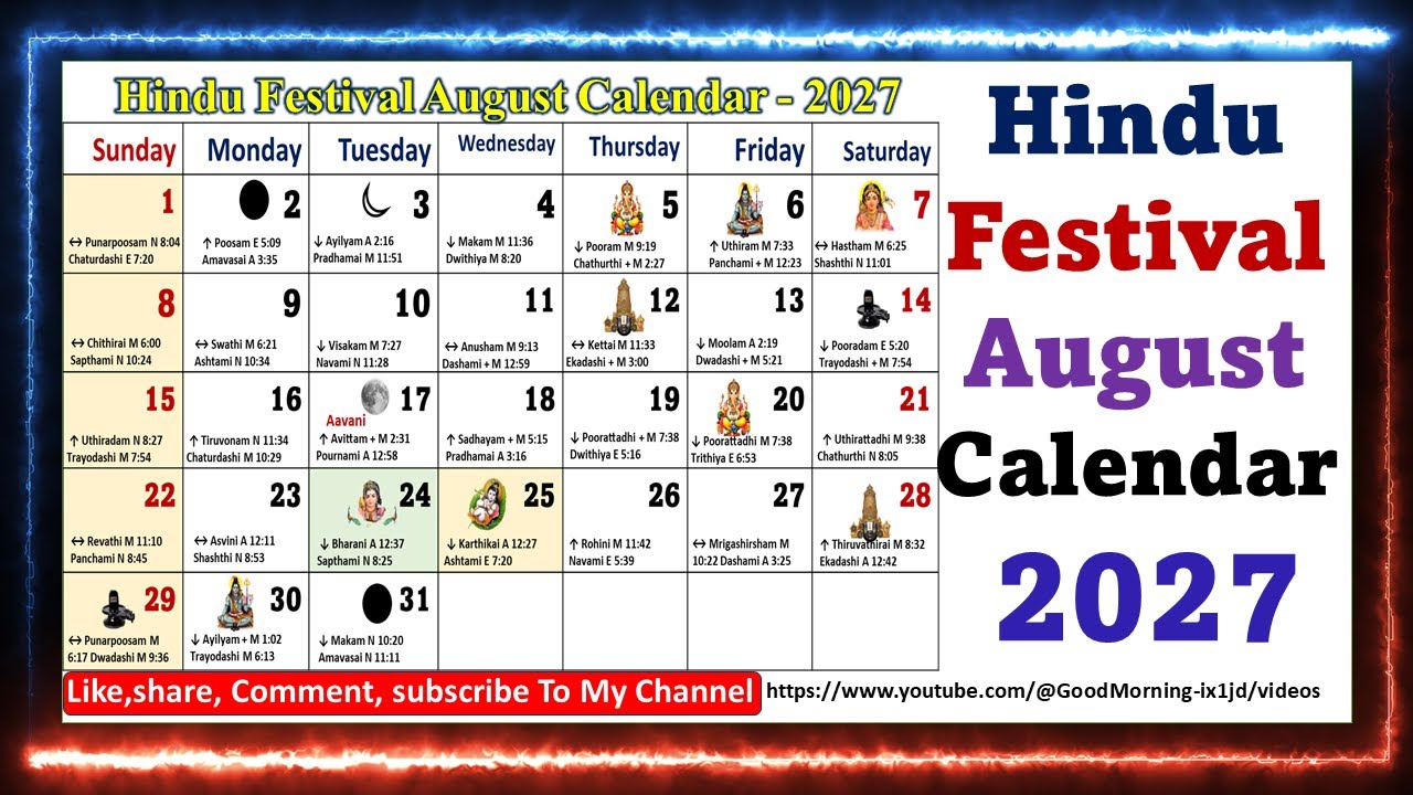 Malayalam Calendar 2027 August: Your Ultimate Guide to Chingam’s Beginnings and Festivities